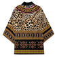 Cameroon Cheetah Toghu Pattern Kimono