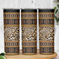 Cameroon Cheetah Toghu Pattern Skinny Tumbler