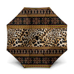 Cameroon Cheetah Toghu Pattern Umbrella