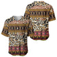 Cameroon Toghu Baseball Jersey Wild Animal Skins Seamless Pattern