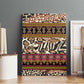 Cameroon Toghu Canvas Wall Art Wild Animal Skins Seamless Pattern