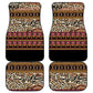 Cameroon Toghu Car Mats Wild Animal Skins Seamless Pattern