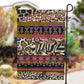 Cameroon Toghu Garden Flag Wild Animal Skins Seamless Pattern