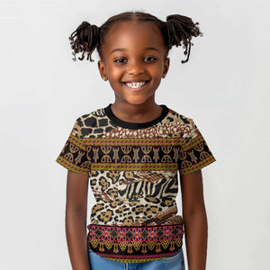Cameroon Toghu Kid T shirt Wild Animal Skins Seamless Pattern