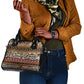 Cameroon Toghu Shoulder Handbag Wild Animal Skins Seamless Pattern