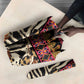 Cameroon Toghu Umbrella Wild Animal Skins Seamless Pattern
