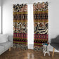 Cameroon Toghu Window Curtain Wild Animal Skins Seamless Pattern
