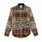 Cameroon Toghu Women Casual Shirt Wild Animal Skins Seamless Pattern