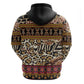 Cameroon Toghu Zip Hoodie Wild Animal Skins Seamless Pattern