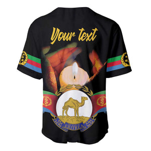 Personalized Afro-Eritrea Maelti Siwuat Baseball Jersey Shida Shoes Glory To Our Martyrs Eritrea