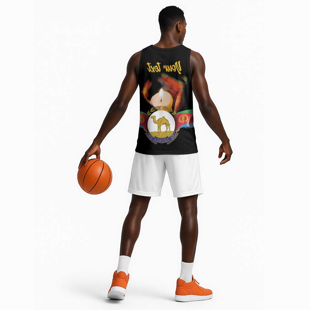 Personalized Afro-Eritrea Maelti Siwuat Basketball Jersey Shida Shoes Glory To Our Martyrs Eritrea - African Pride