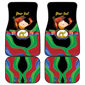 Personalized Afro-Eritrea Maelti Siwuat Car Mats Shida Shoes Glory To Our Martyrs Eritrea