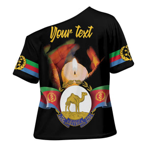 Personalized Eritrea Maelti Siwuat Cross Shoulder Shirt Shida Shoes Glory To Our Martyrs Eritrea