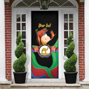 Personalized Eritrea Maelti Siwuat Door Cover Shida Shoes Glory To Our Martyrs Eritrea