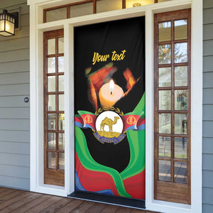 Personalized Eritrea Maelti Siwuat Door Cover Shida Shoes Glory To Our Martyrs Eritrea