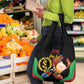 Personalized Afro-Eritrea Maelti Siwuat Grocery Bag Shida Shoes Glory To Our Martyrs Eritrea