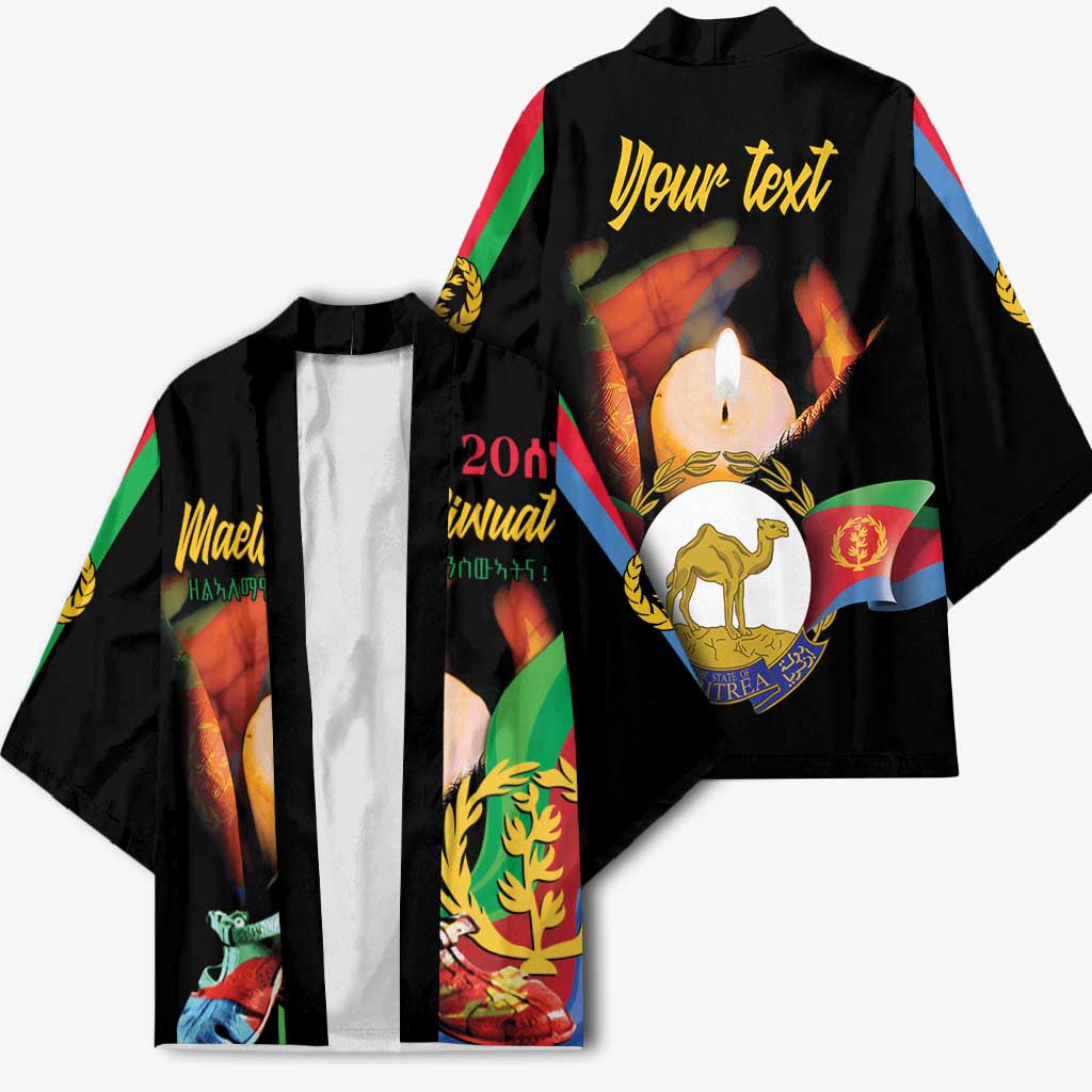 Personalized Eritrea Maelti Siwuat Kimono Shida Shoes Glory To Our Martyrs Eritrea