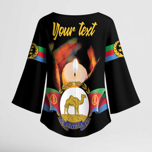 Personalized Eritrea Maelti Siwuat Kimono Sleeve Blouse Shida Shoes Glory To Our Martyrs Eritrea