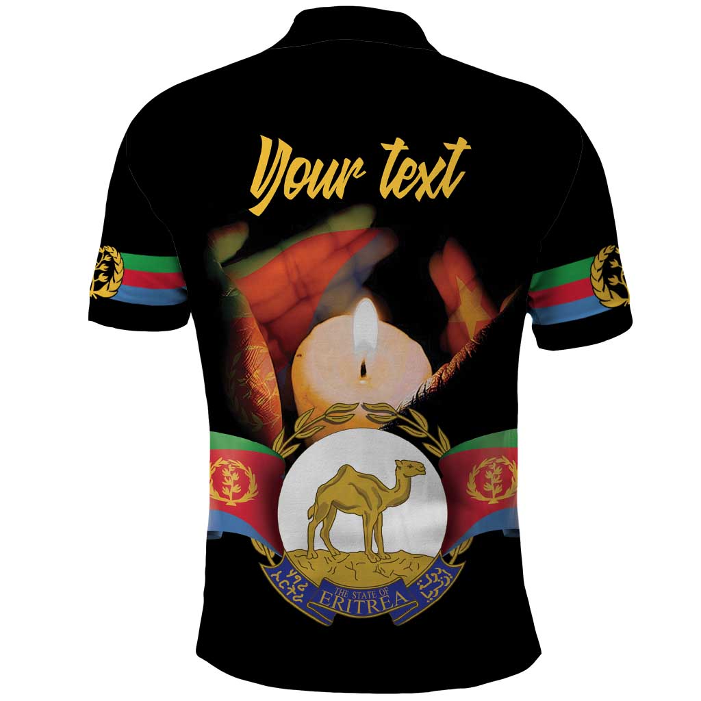 Personalized Afro-Eritrea Maelti Siwuat Polo Shirt Shida Shoes Glory To Our Martyrs Eritrea