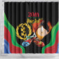 Personalized Afro-Eritrea Maelti Siwuat Shower Curtain Shida Shoes Glory To Our Martyrs Eritrea