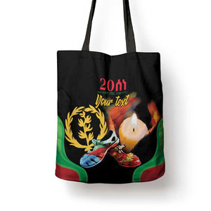 Personalized Eritrea Maelti Siwuat Tote Bag Shida Shoes Glory To Our Martyrs Eritrea