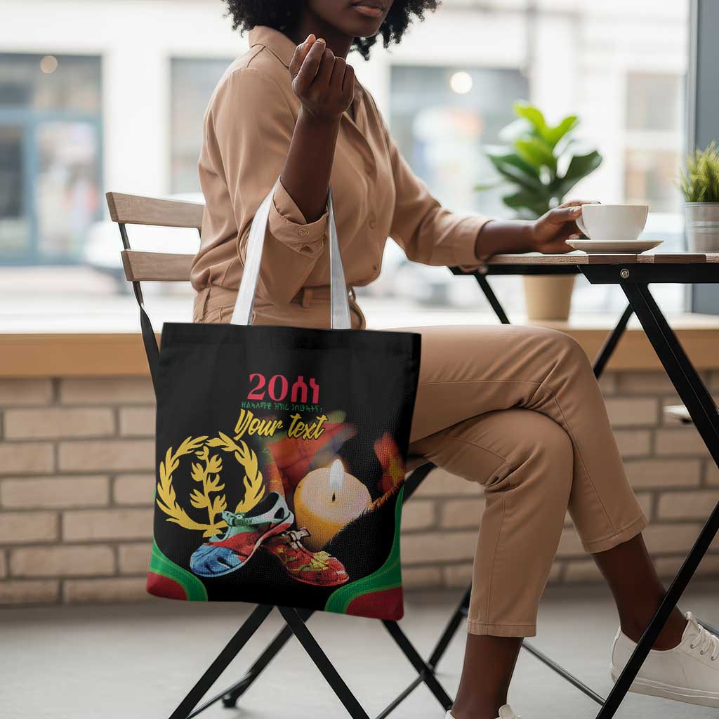 Personalized Eritrea Maelti Siwuat Tote Bag Shida Shoes Glory To Our Martyrs Eritrea