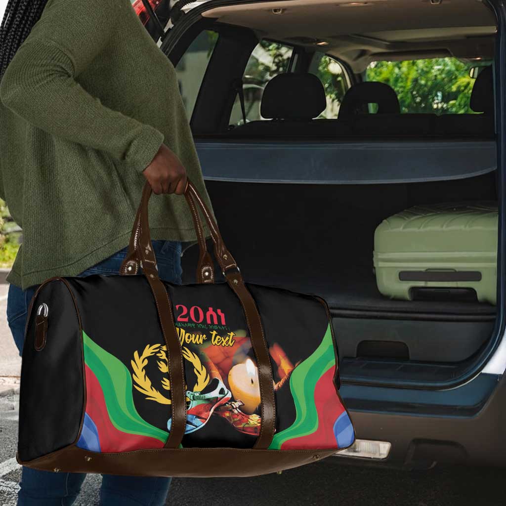 Personalized Eritrea Maelti Siwuat Travel Bag Shida Shoes Glory To Our Martyrs Eritrea