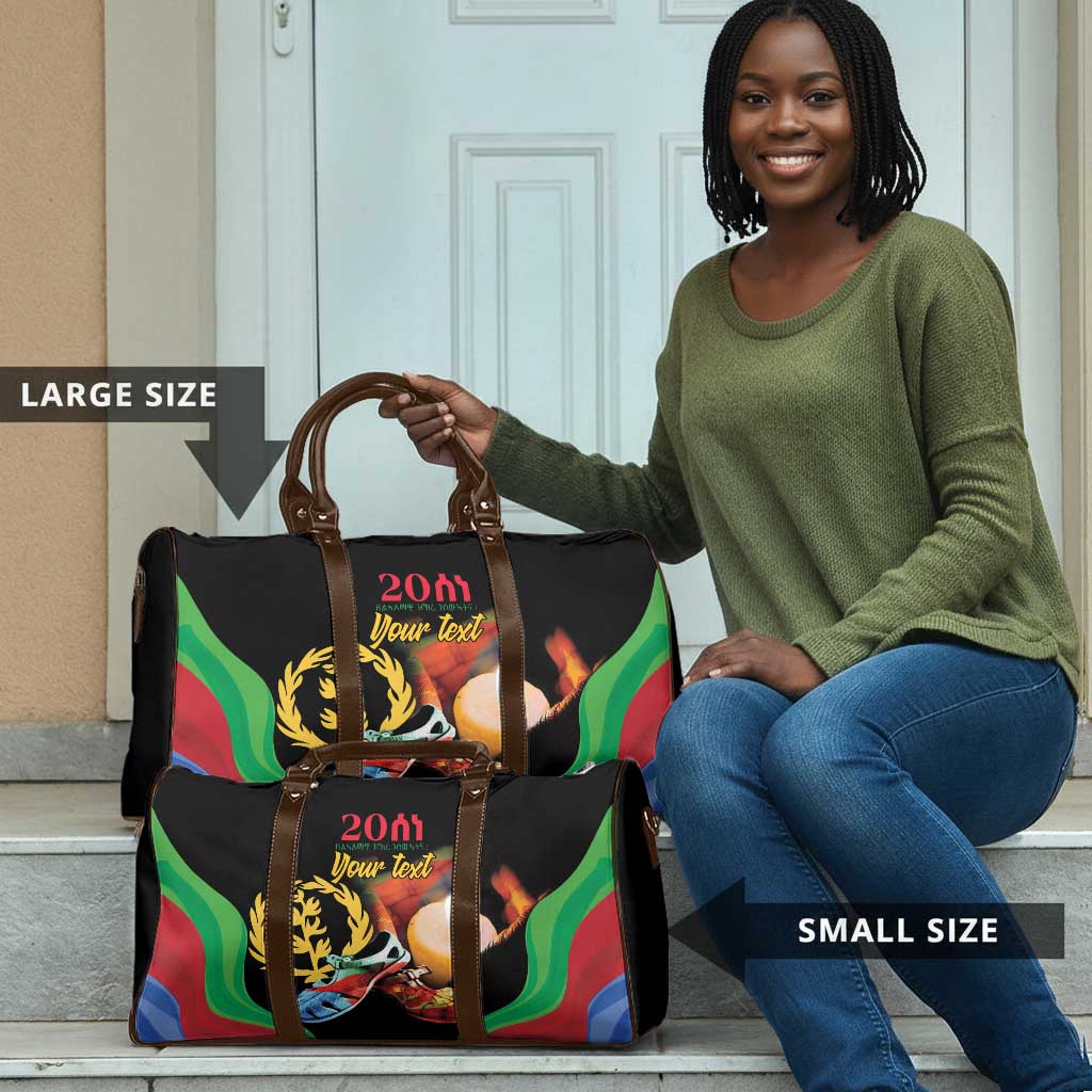 Personalized Eritrea Maelti Siwuat Travel Bag Shida Shoes Glory To Our Martyrs Eritrea