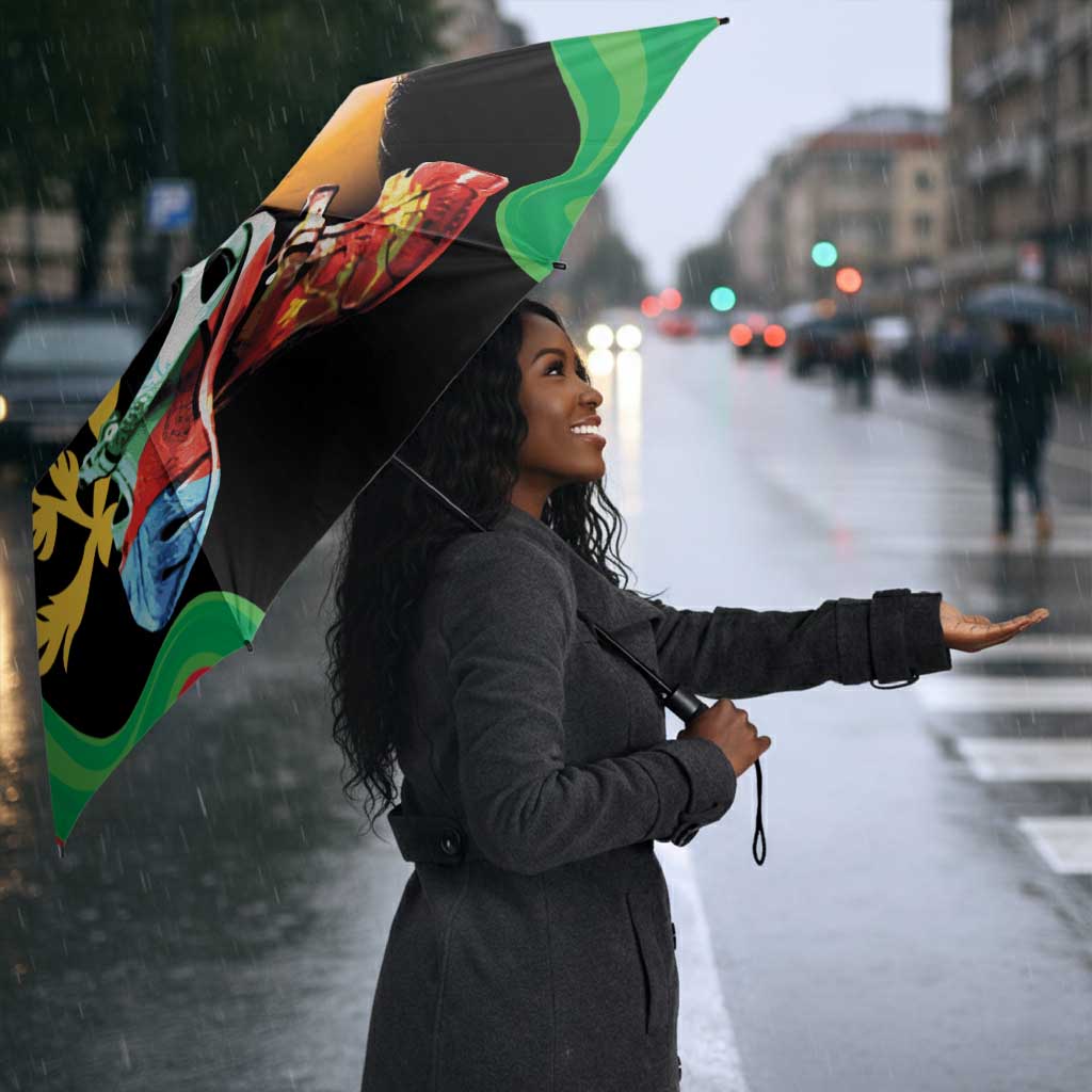 Personalized Eritrea Maelti Siwuat Umbrella Shida Shoes Glory To Our Martyrs Eritrea