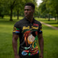 Personalized Eritrea Maelti Siwuat Zipper Polo Shirt Shida Shoes Glory To Our Martyrs Eritrea