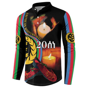 Personalized Afro-Eritrea Maelti Siwuat Button Sweatshirt Candle Vigil Glory To Our Martyrs Eritrea