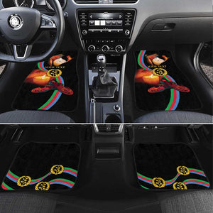 Personalized Afro-Eritrea Maelti Siwuat Car Mats Candle Vigil Glory To Our Martyrs Eritrea