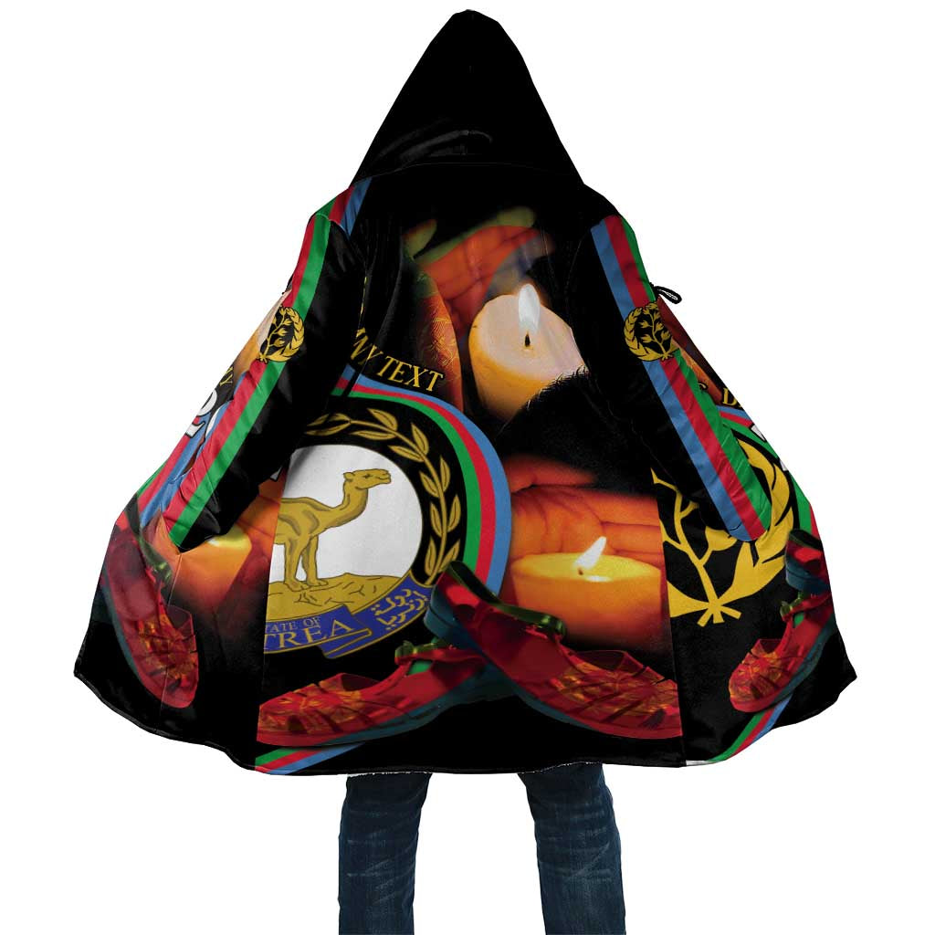 Personalized Afro-Eritrea Maelti Siwuat Cloak Candle Vigil Glory To Our Martyrs Eritrea