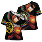 Personalized Afro-Eritrea Maelti Siwuat Cross Shoulder Shirt Candle Vigil Glory To Our Martyrs Eritrea