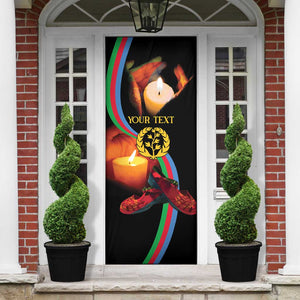 Personalized Afro-Eritrea Maelti Siwuat Door Cover Candle Vigil Glory To Our Martyrs Eritrea