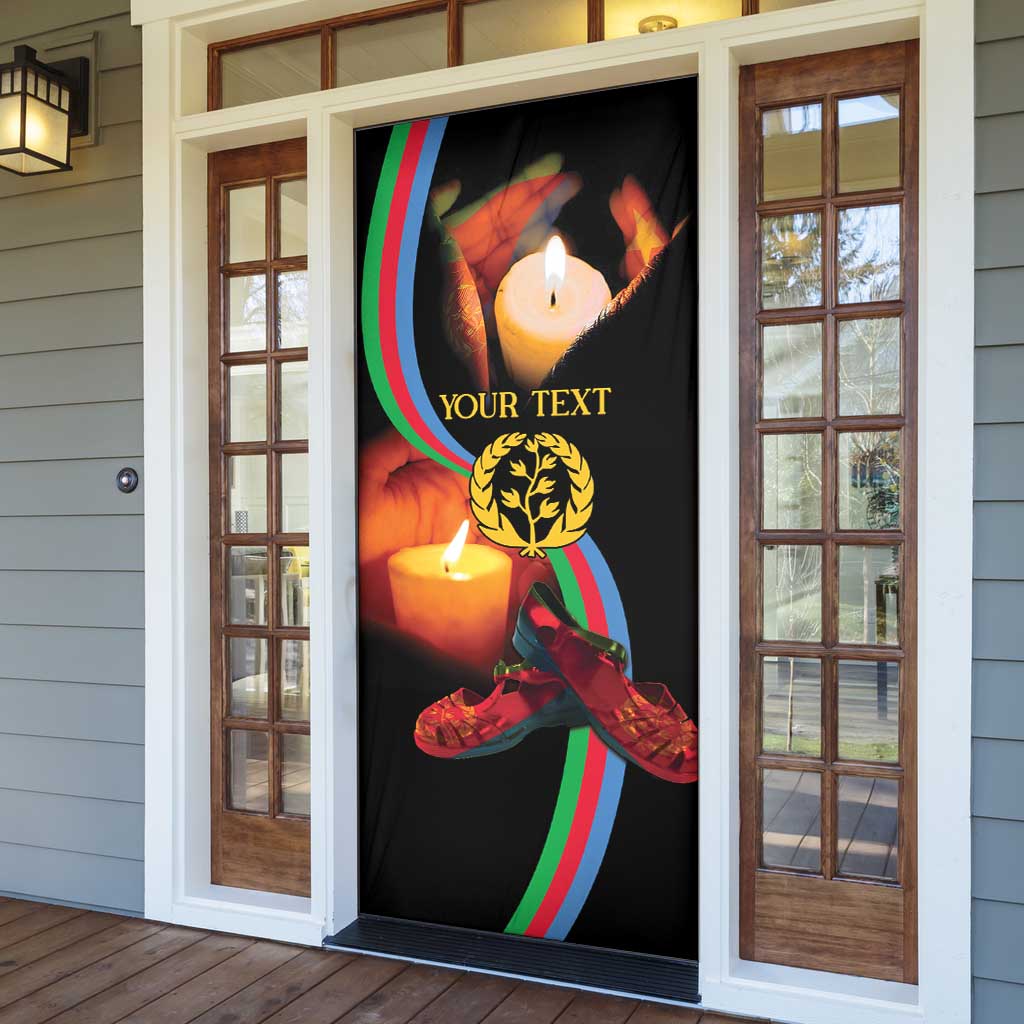 Personalized Afro-Eritrea Maelti Siwuat Door Cover Candle Vigil Glory To Our Martyrs Eritrea