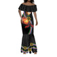 Personalized Afro-Eritrea Maelti Siwuat Mermaid Dress Candle Vigil Glory To Our Martyrs Eritrea