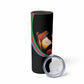 Personalized Afro-Eritrea Maelti Siwuat Skinny Tumbler Candle Vigil Glory To Our Martyrs Eritrea
