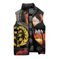 Personalized Afro-Eritrea Maelti Siwuat Sleeveless Puffer Jacket Candle Vigil Glory To Our Martyrs Eritrea