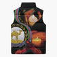 Personalized Afro-Eritrea Maelti Siwuat Sleeveless Puffer Jacket Candle Vigil Glory To Our Martyrs Eritrea