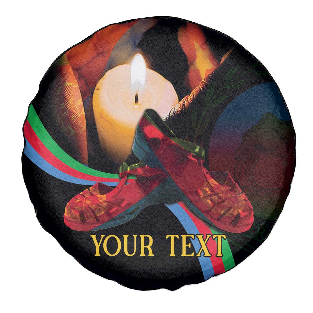 Personalized Afro-Eritrea Maelti Siwuat Spare Tire Cover Candle Vigil Glory To Our Martyrs Eritrea