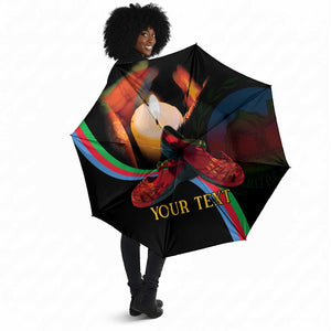 Personalized Afro-Eritrea Maelti Siwuat Umbrella Candle Vigil Glory To Our Martyrs Eritrea