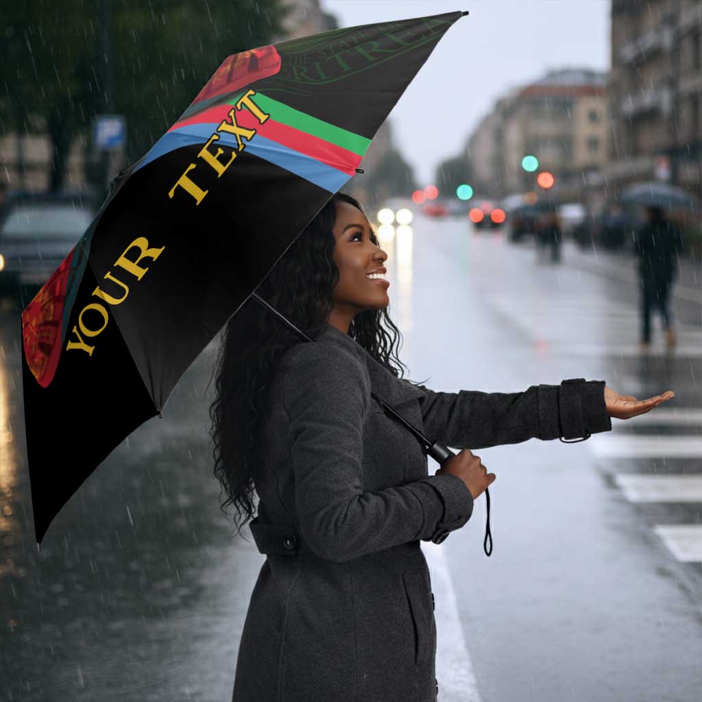 Personalized Afro-Eritrea Maelti Siwuat Umbrella Candle Vigil Glory To Our Martyrs Eritrea