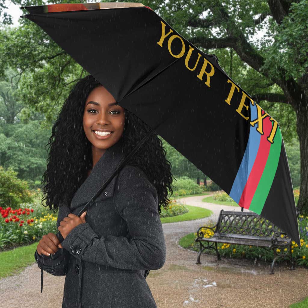 Personalized Afro-Eritrea Maelti Siwuat Umbrella Candle Vigil Glory To Our Martyrs Eritrea