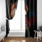 Personalized Afro-Eritrea Maelti Siwuat Window Curtain Candle Vigil Glory To Our Martyrs Eritrea
