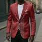 World Football 2026 Egypt Custom Blazer Red Ancient Egyptian Hieroglyphs - African Pride