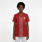 World Football 2026 Egypt Custom Scrub Top Red Ancient Egyptian Hieroglyphs - African Pride