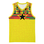 World Football 2026 Ghana Custom Basketball Jersey Black Stars African Kente Pattern - African Pride