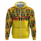 World Football 2026 Ghana Custom Hoodie Black Stars African Kente Pattern - African Pride