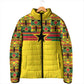 World Football 2026 Ghana Custom Padded Jacket Black Stars African Kente Pattern - African Pride